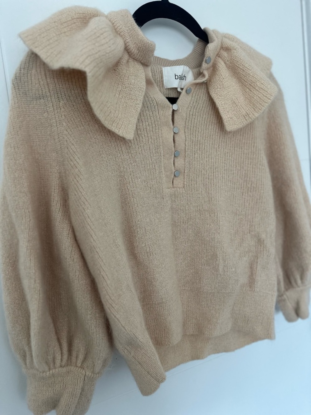 Ba&Sh Hoa Wool & Mohair-Blend Sweater - Picture 3 of 7